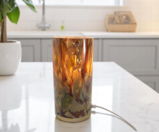 Loranto glaslamp cilinder Linea 30cm hoog - Eliassen.nl