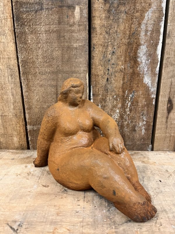 Dikke dame gietijzer Eliassen.nl g458