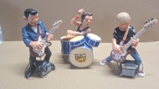 Polyresin beeldjes van een rockband 20cm - Eliassen.nl