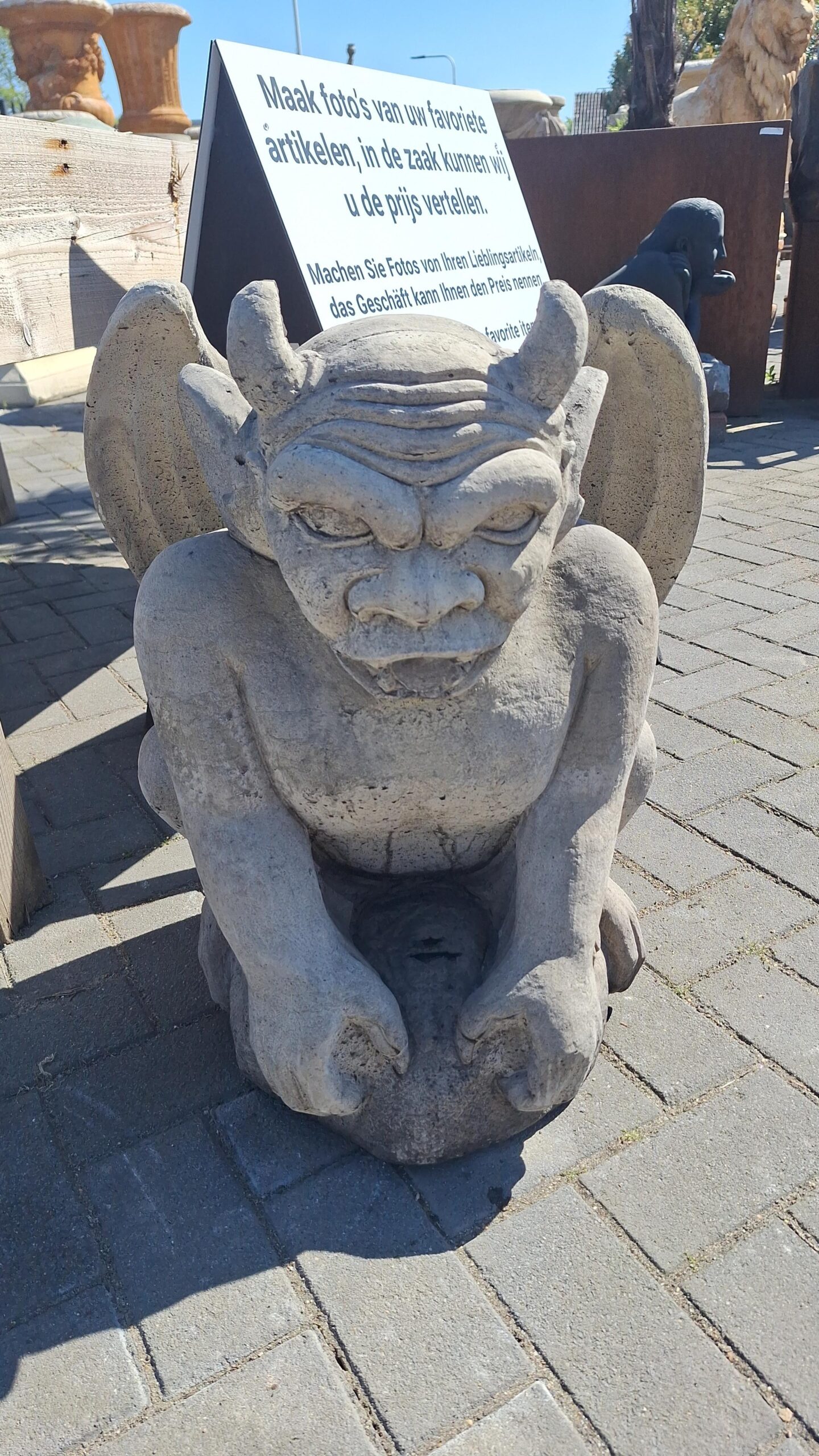 Gargoyle 62cm in 3 kleuren
