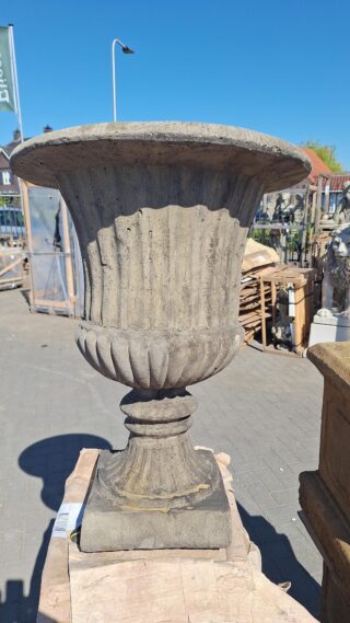 Tuinvaas gestreept, Engels stijl 75cm - Eliassen.nl