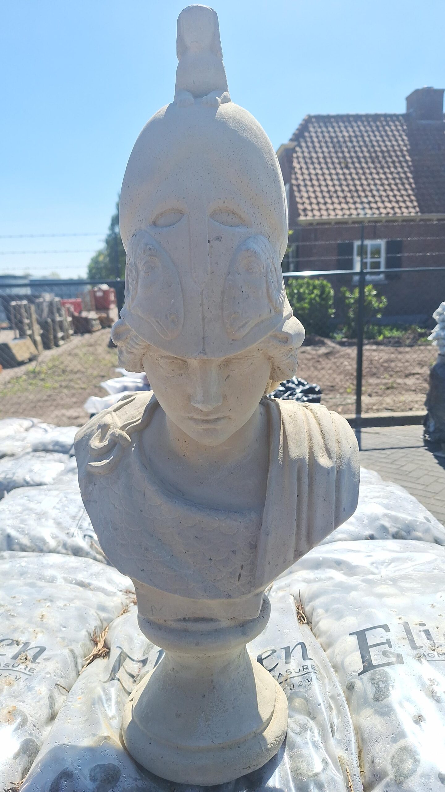 Borstbeeld Minerva 65cm in 3 kleuren