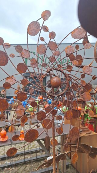 windspinner extra groot roestkleur - Eliassen.nl