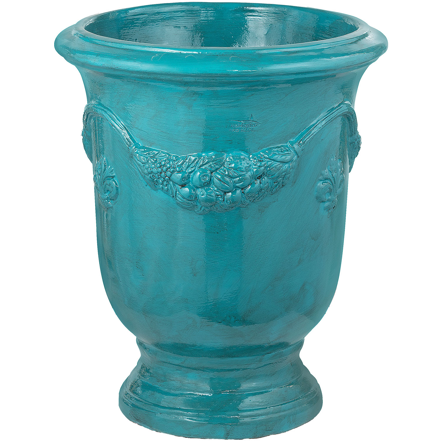 Pot terracotta Anduze antiek groen - Eliassen.nl