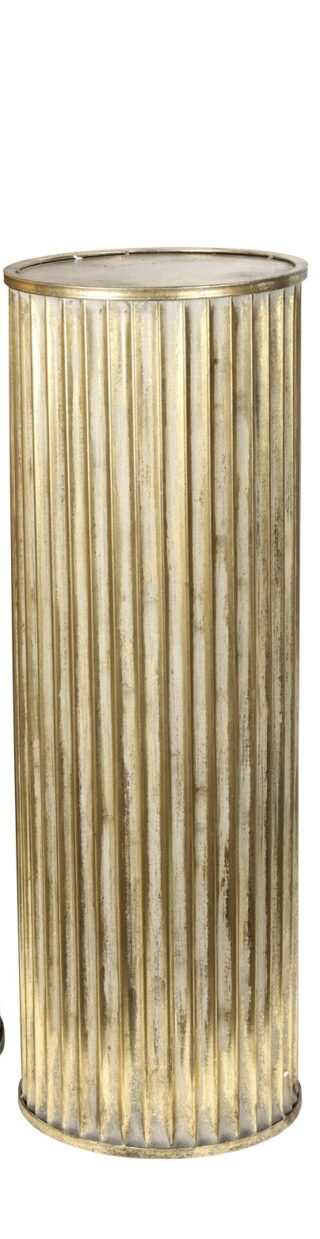 Sokkel metaal goud 90cm Ohio - Eliassen.nl