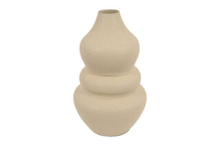 metalen vaas evie creme 36cm - Eliassen.nl