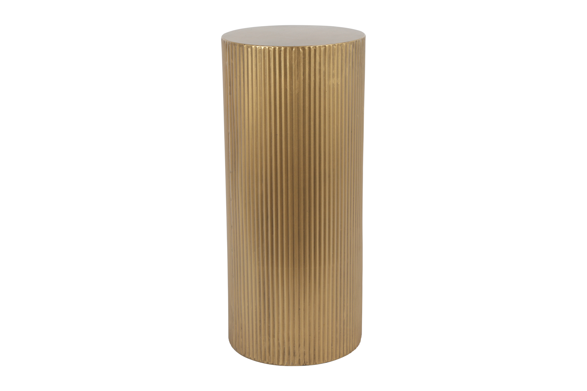 zuil rond metaal goud 100cm - Eliassen.nl