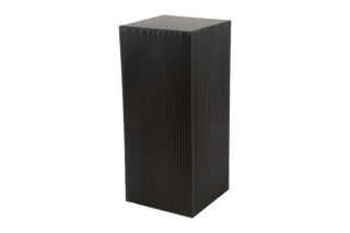 zuil vierkant metaal zwart 60cm - Eliassen.nl