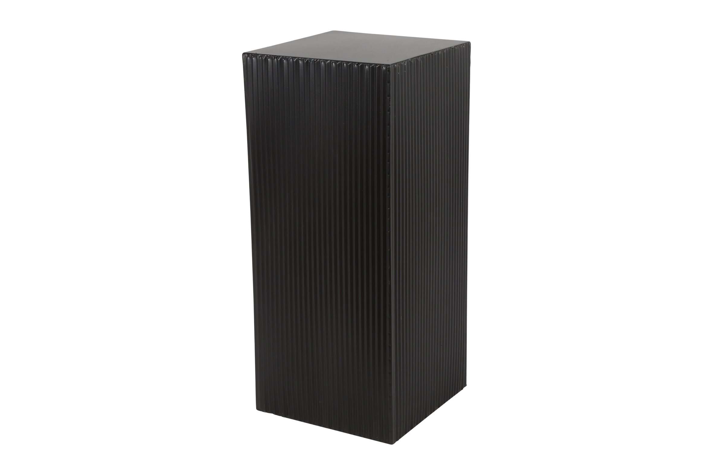 zuil vierkant metaal zwart 60cm - Eliassen.nl