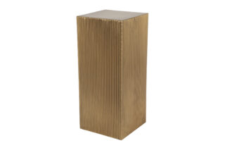 zuil vierkant metaal goud 80cm - Eliassen.nl