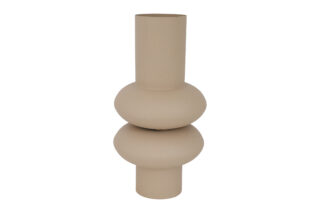 metalen vaas nasir grijs 39cm - Eliassen.nl