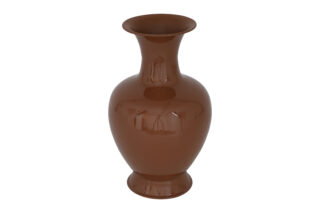 metalen vaas napier bruin 34cm - Eliassen.nl
