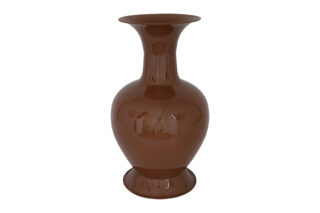 metalen vaas napier bruin 55cm - Eliassen.nl
