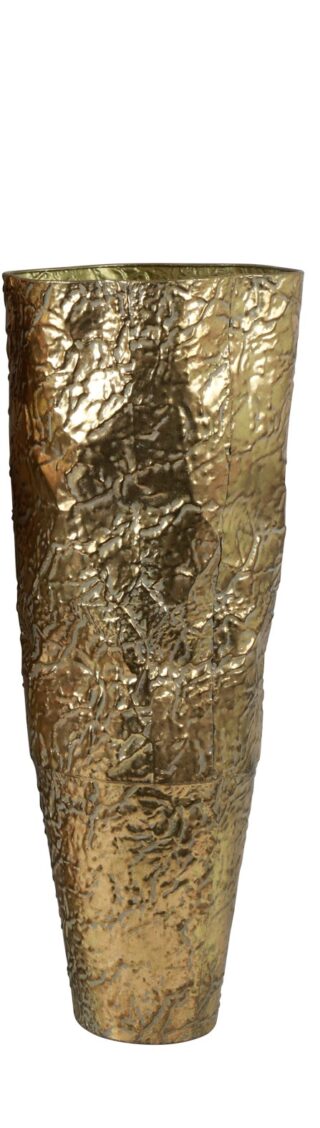metalen vaas goud Axton 80cm - Eliassen.nl