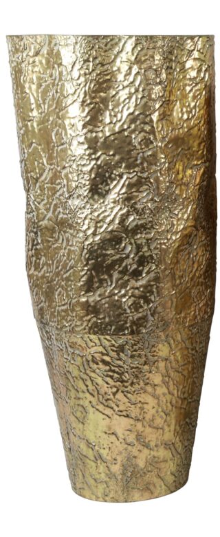 metalen vaas Axton 100cm goud - Eliassen.nl