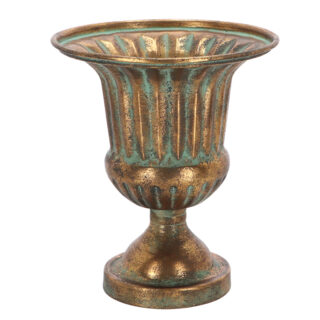 metalen vaas retro Paris 24cm - Eliassen.nl
