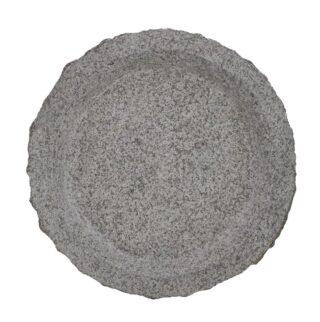 Vogelbad graniet rond 35cm - Eliassen.nl
