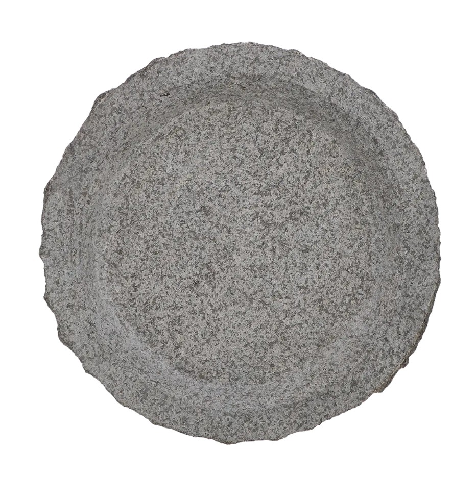 Vogelbad graniet rond 35cm - Eliassen.nl
