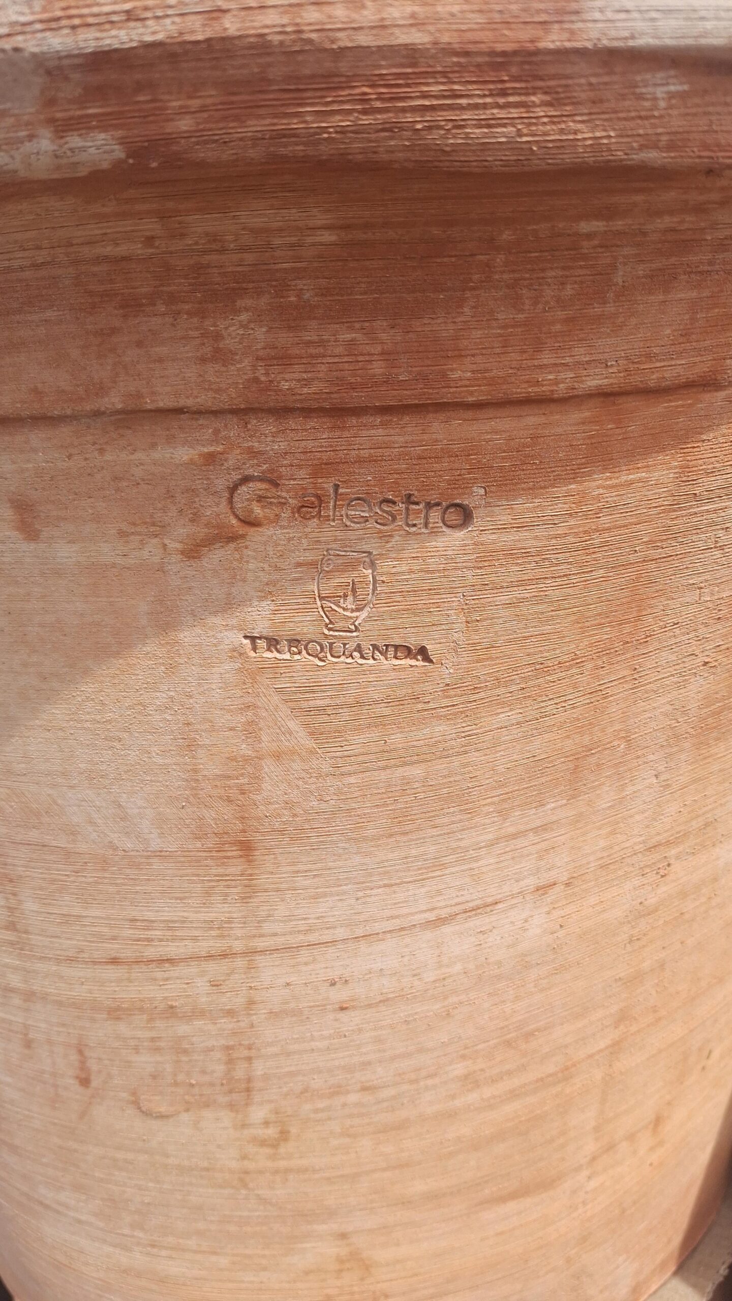 Pot terracotta Cilindro liscio montelupo 60cm