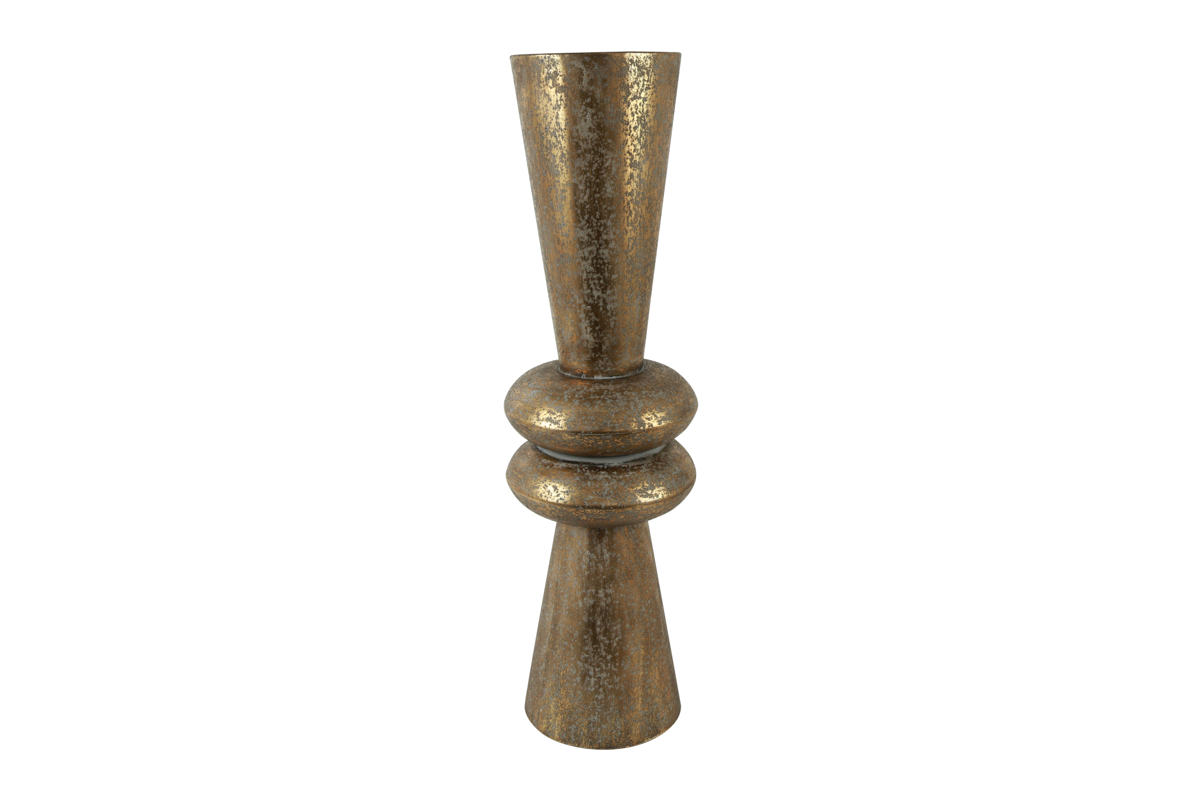 metalen vaas aron goud 100cm - Eliassen.nl