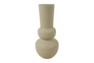 metalen vaas jana creme 35cm - Eliassen.nl