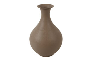 metalen halsvaas faris bruin 35cm - Eliassen.nl