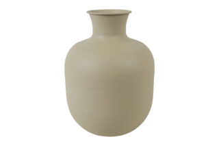 metalen vaas faris 40cm creme - Eliassen.nl