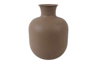 metalen vaas Faris bruin 40cm - Eliassen.nl