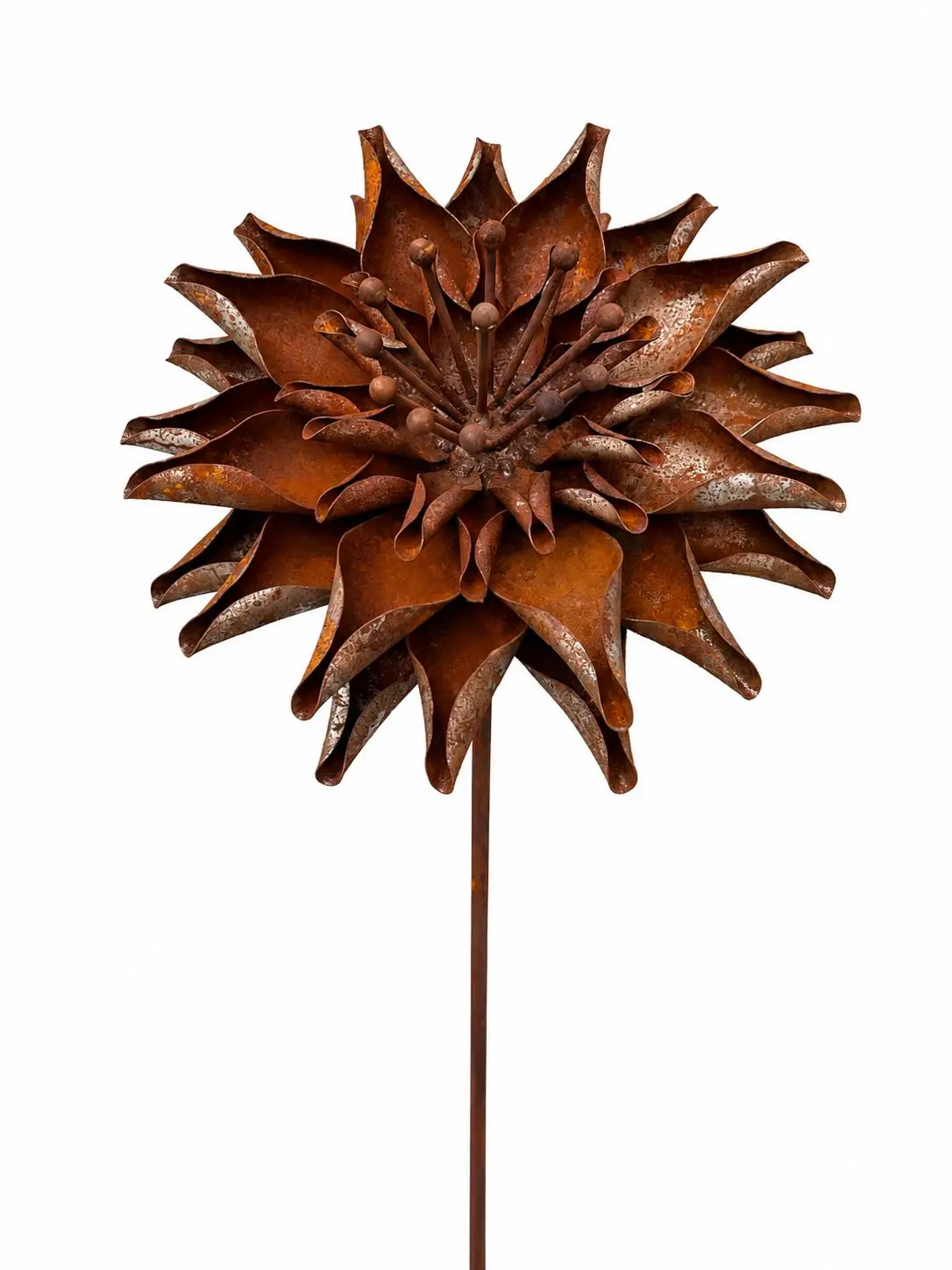 Tuinsteker met grote bloem 150cm