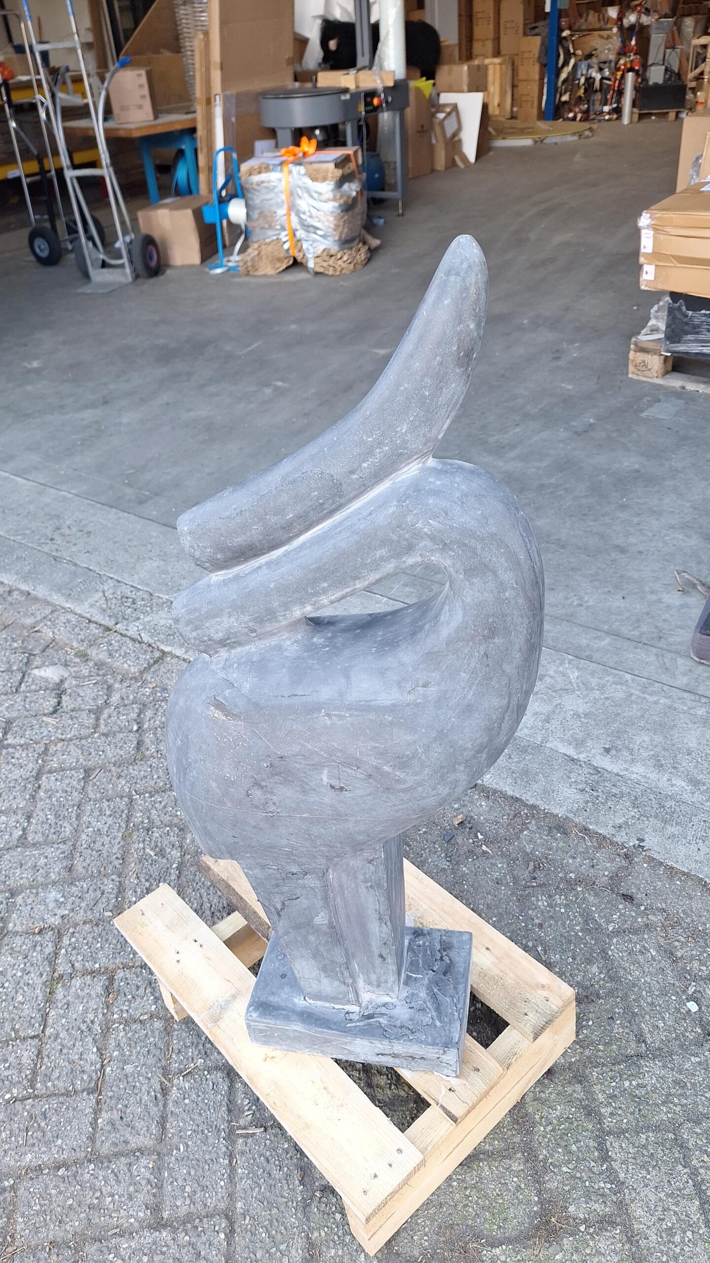 figuratief beeld ooievaar 100cm - Eliassen.nl