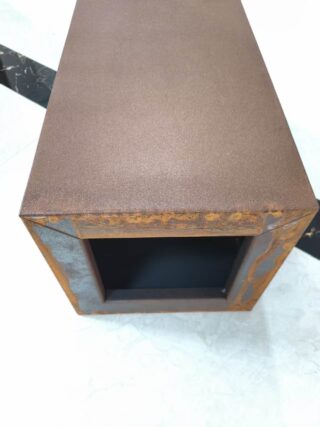 Sokkel cortenstaal 25x25x60cm - Eliassen.nl
