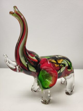 olifant van glas 29cm - Eliassen.nl