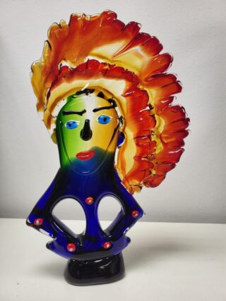 indiaan van glas 49cm - Eliassen.nl