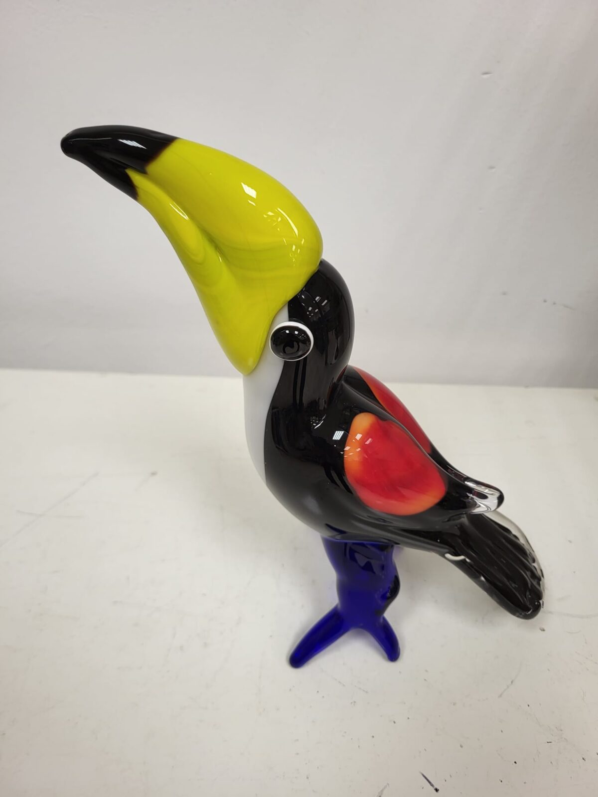 Toekan van glas 30cm