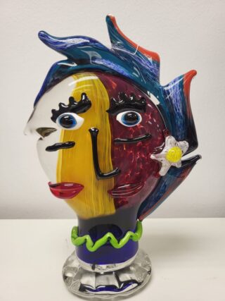 glas object double face 37cm - Eliassen.nl