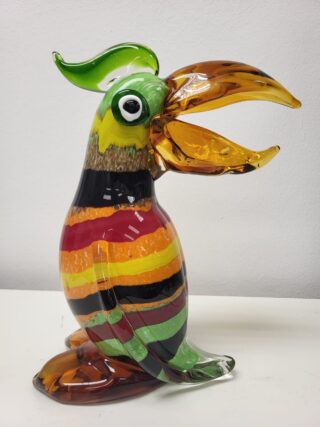 rare vogel van glas 31cm - Eliassen.nl