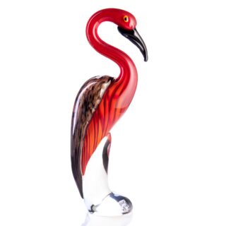 kraanvogel van glas 33cm - Eliassen.nl