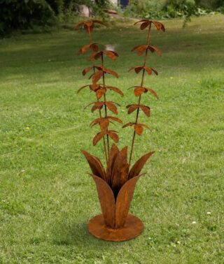 tuinbeeld bloemen op stok 118cm - Eliassen.nl
