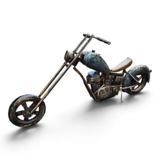 Chopper motor metaal 108cm