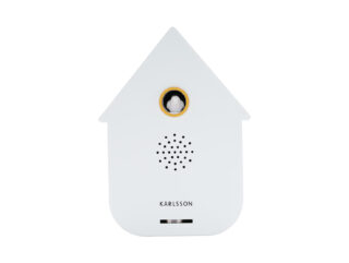 Karlsson Soundbox Modern Cuckoo wit 11,5cm - Eliassen.nl