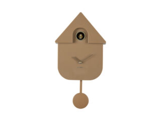 Karlsson wandklok Modern Cuckoo Oro mokka bruin 41cm-Eliassen.nl