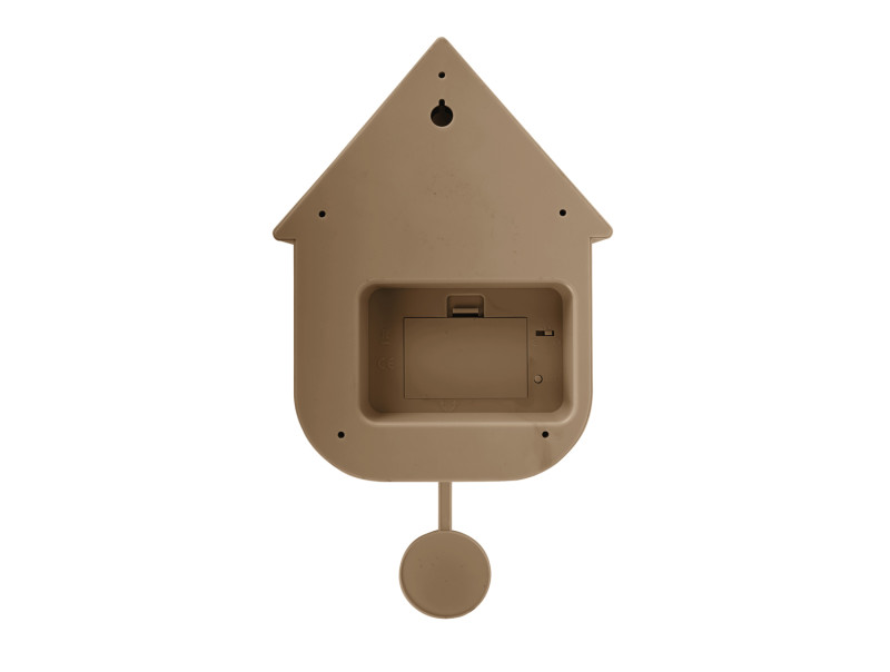 Karlsson wandklok Modern Cuckoo Oro mokka bruin 41cm