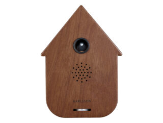 Karlsson Soundbox Modern Cuckoo donker hout 11,5cm - Eliassen.nl
