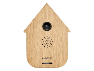 Karlsson Soundbox Modern Cuckoo licht hout 11,5cm - Eliassen.nl