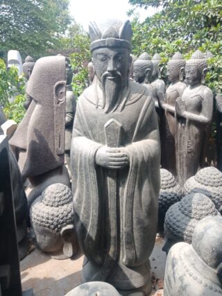 Chinese krijger Hakim bo met scepter 160cm - Eliassen.nl