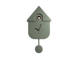Wandklok modern cuckoo jungle green - Eliassen.nl