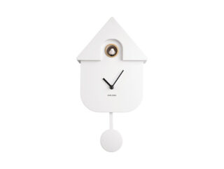 Karlsson Wandklok Modern Cuckoo wit 41cm - Eliassen.nl