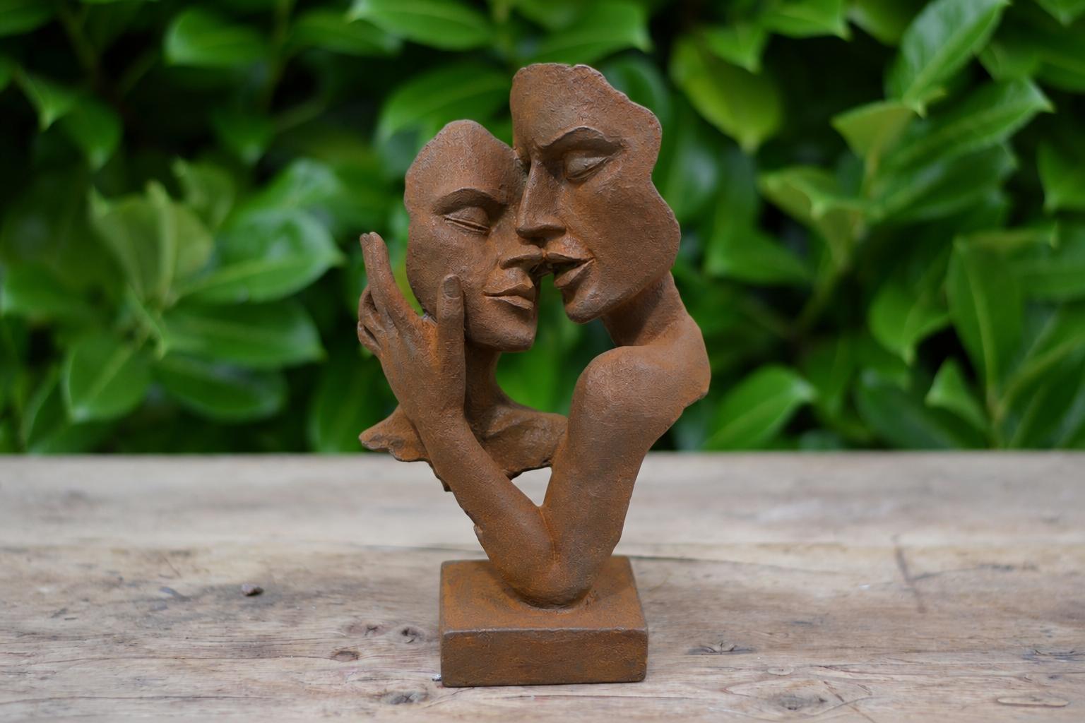 Lover duo gietijzer 30cm - Eliassen.nl